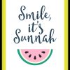 Smile, Its Sunnah Poster – Art Print