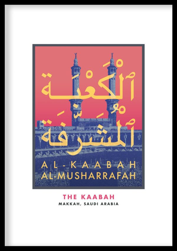 Kaabah Vintage Poster