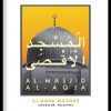 Masjid Al-Aqsa Vintage Poster