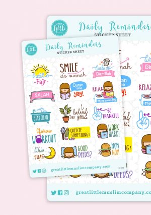 Daily Islamic Reminders Stickers